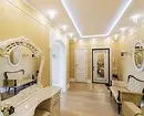 Plester Venetian: 100 foto ing interior apartemen lan pilihan desain kanggo ruangan sing beda 10238_180