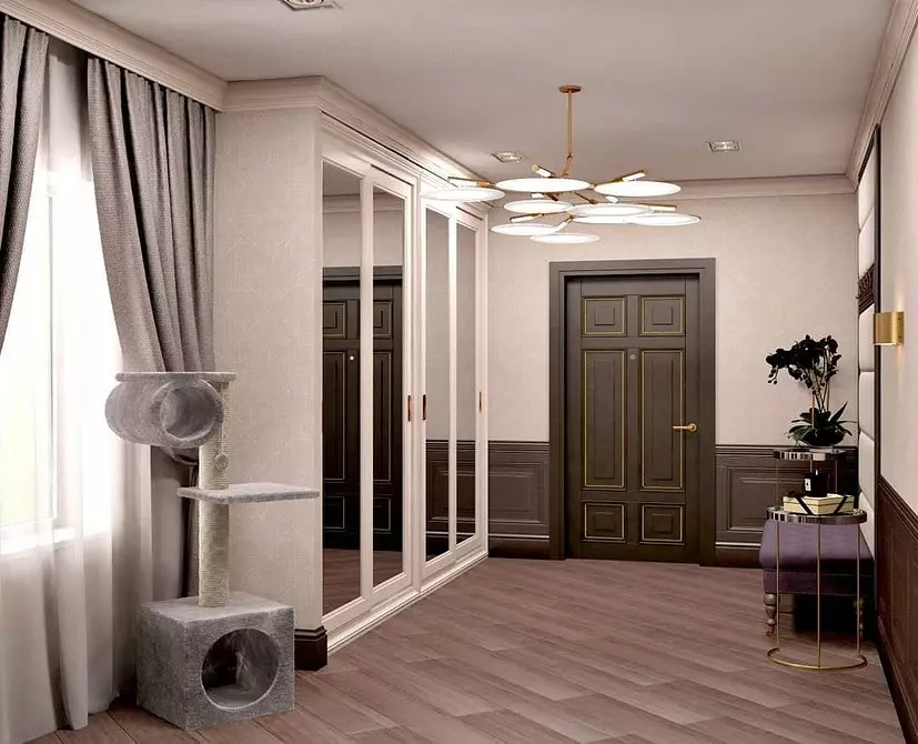 Benátská omítka: 100 fotek v interiéru apartmánů a možností designu pro různé pokoje 10238_198