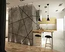 Plester Venetian: 100 foto ing interior apartemen lan pilihan desain kanggo ruangan sing beda 10238_61