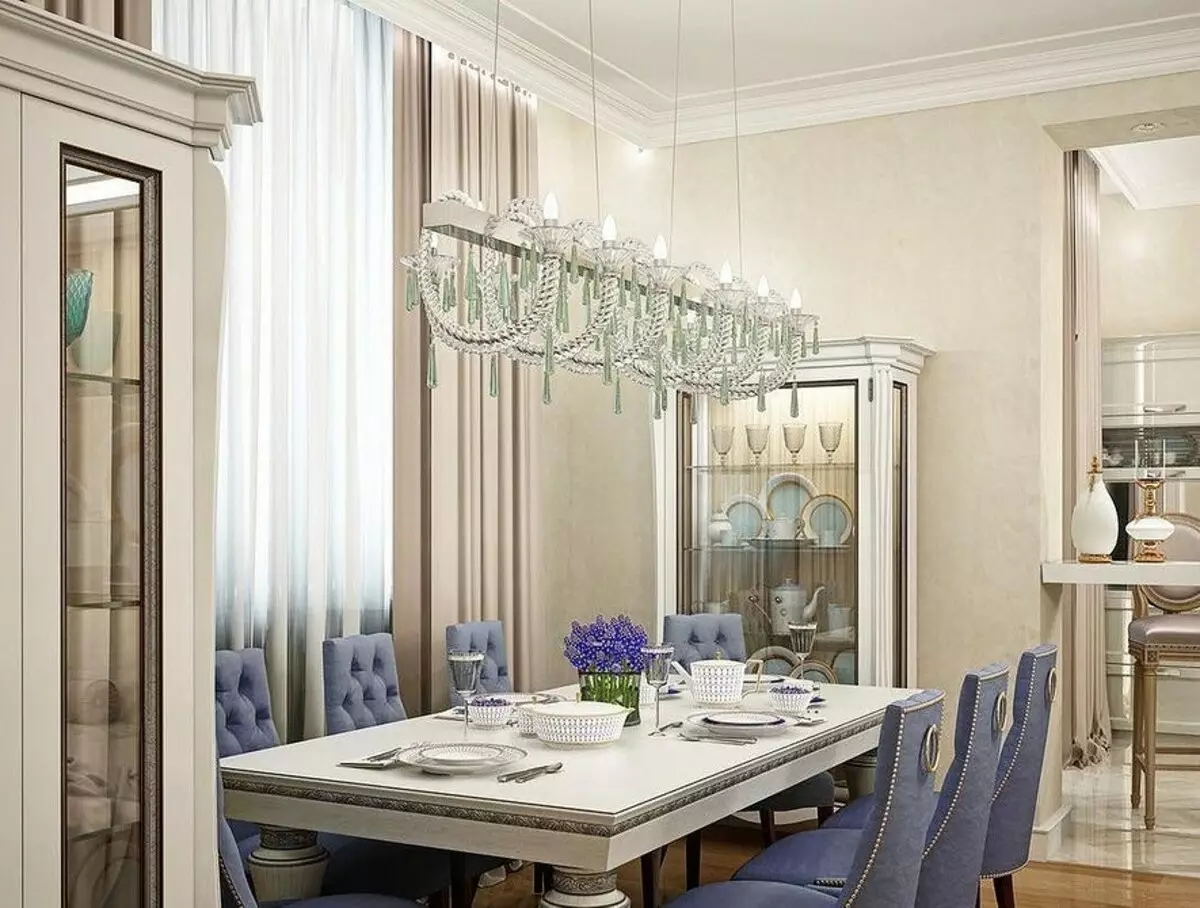 Plester Venesia: 100 foto di interior apartemen dan opsi desain untuk kamar yang berbeda 10238_67