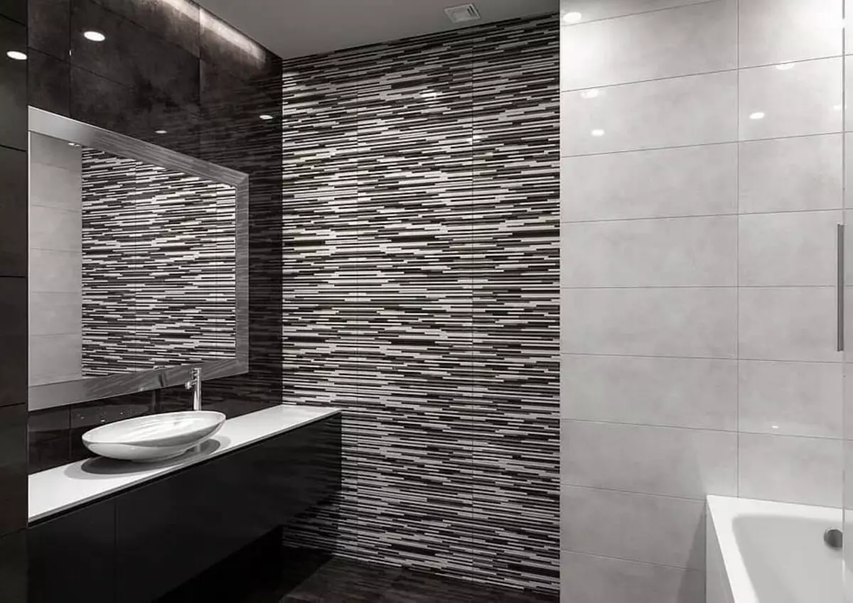 Panneaux de salle de bain en plastique: 60 solutions photo et 6 meilleures idées de conception 10241_107