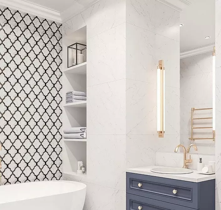 Panel kamar mandi plastik: 60 solusi foto dan 6 ide desain terbaik 10241_23