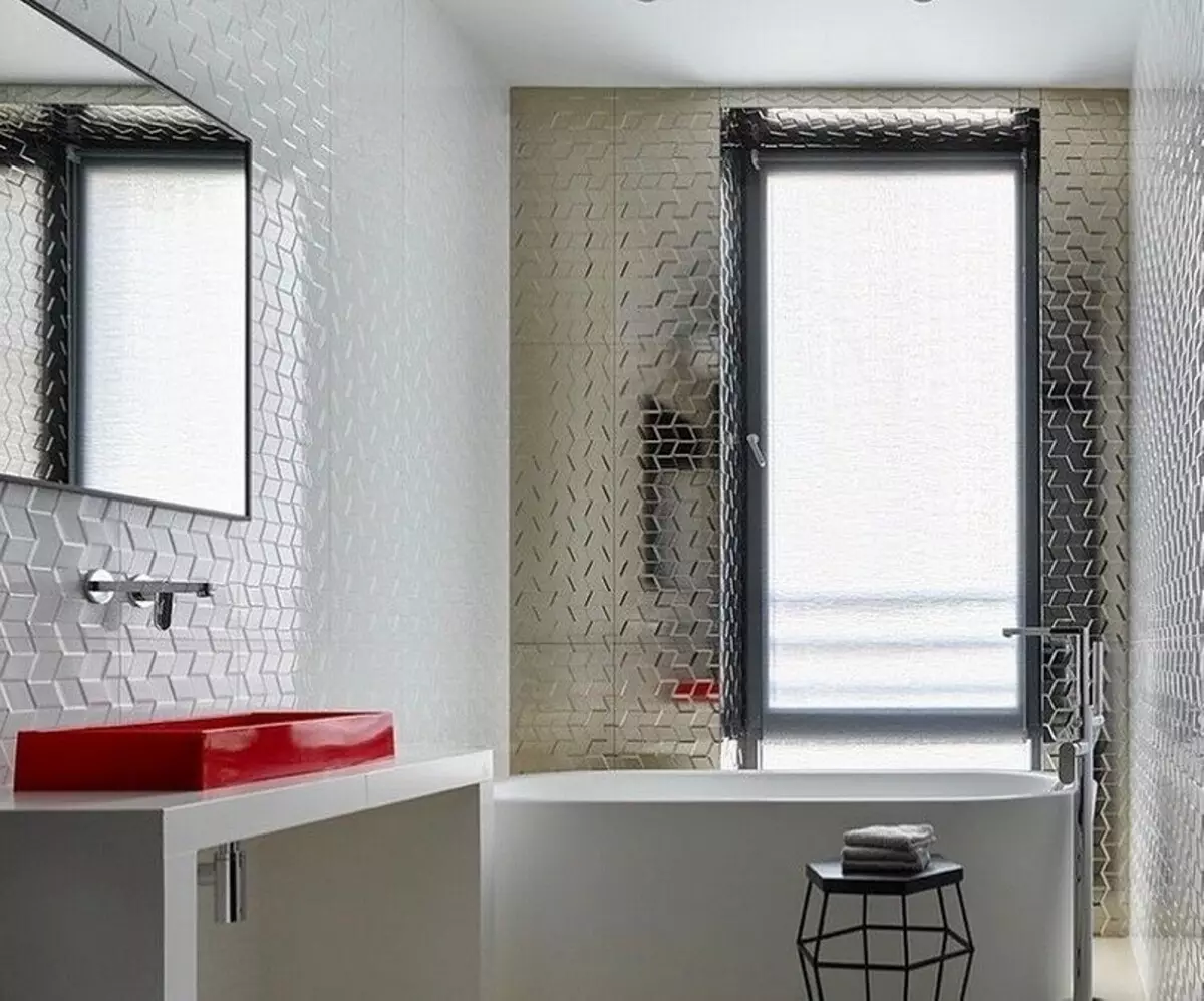 Tấm phòng tắm bằng nhựa: 60 giải pháp ảnh và 6 ý tưởng thiết kế tốt nhất 10241_28