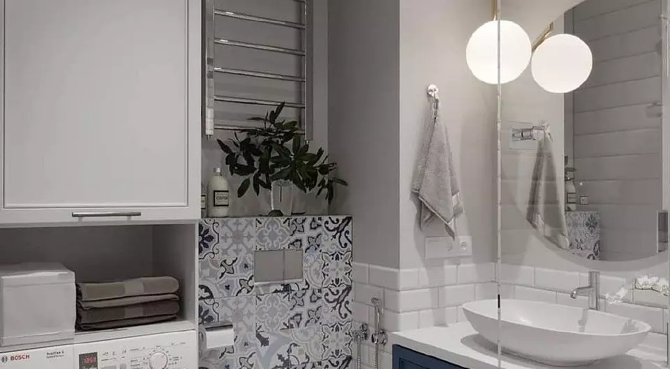 Panneaux de salle de bain en plastique: 60 solutions photo et 6 meilleures idées de conception 10241_32