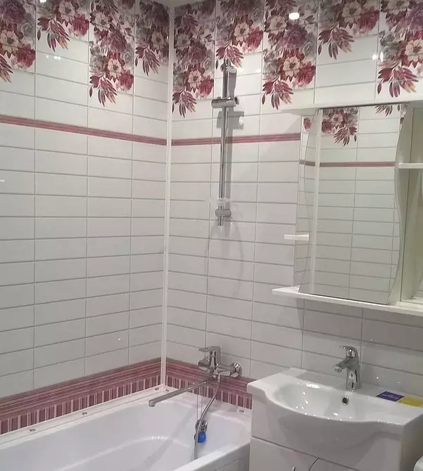 Tấm phòng tắm bằng nhựa: 60 giải pháp ảnh và 6 ý tưởng thiết kế tốt nhất 10241_42