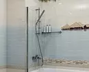 Plastic banyo panel: 60 mga solusyon sa larawan at 6 pinakamahusay na mga ideya sa disenyo 10241_54