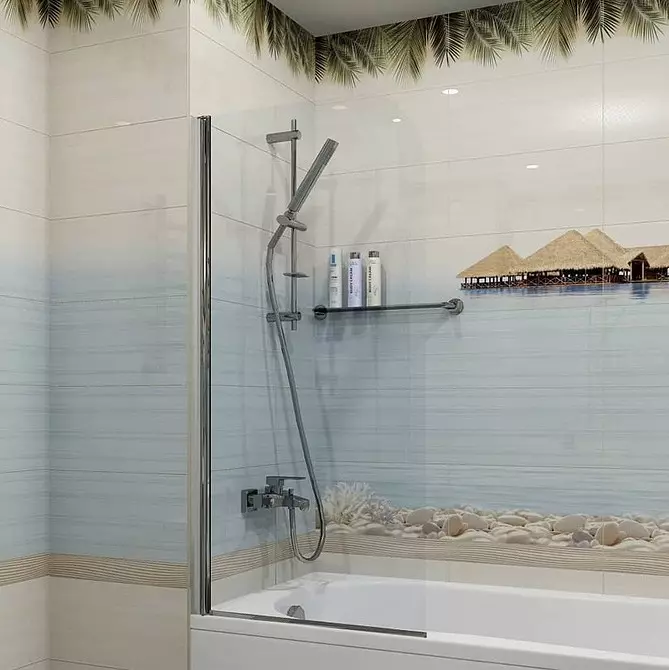 Panel kamar mandi plastik: 60 solusi foto dan 6 ide desain terbaik 10241_62