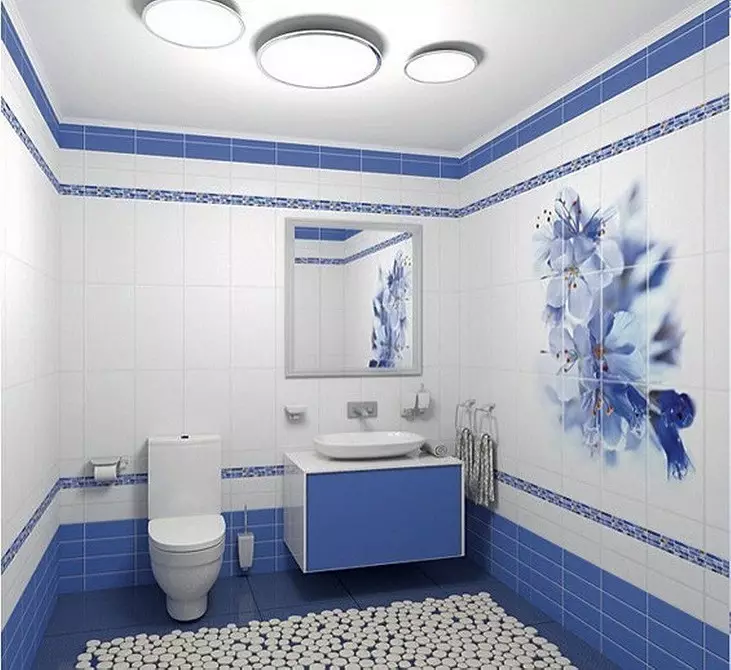 Plastične plošče za kopalnice: 60 foto rešitev in 6 najboljših oblikovalskih idej 10241_63
