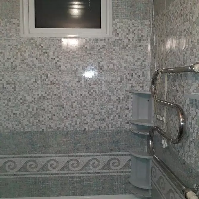 Plastik hamam otağı panelləri: 60 foto həlli və 6 ən yaxşı dizayn ideyası 10241_85