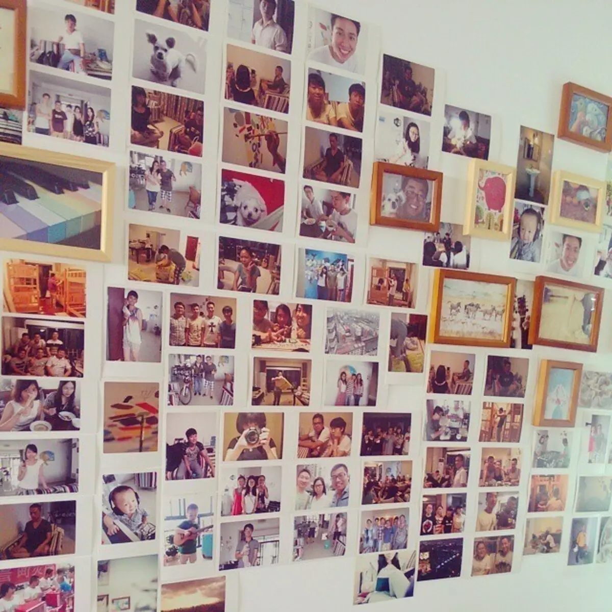 牆壁清關照片：創建家庭畫廊的最成功的想法 10263_113