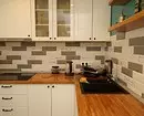 Laying Tile Cabanchikin keittiön esiliina: Asennussäännöt ja kirkkaat suunnitteluideat 10291_74