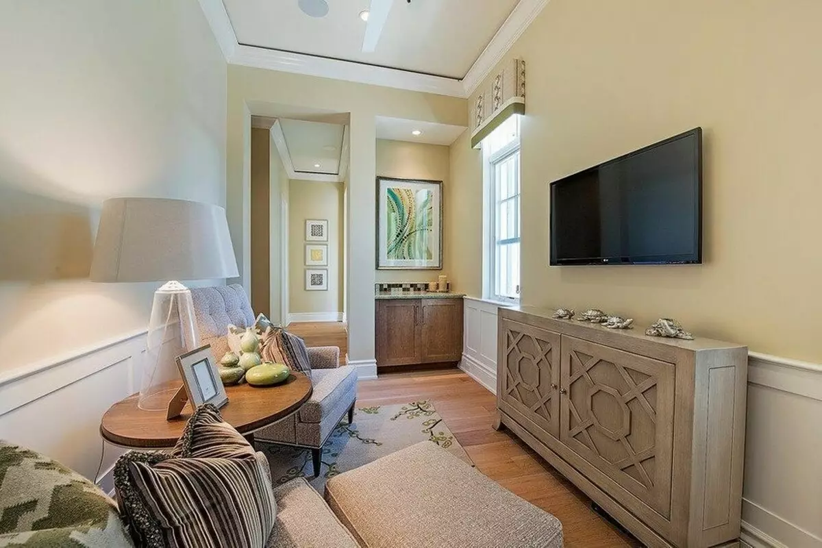 5 millors maneres de posar mobles a la sala d'estar allargada 10297_5