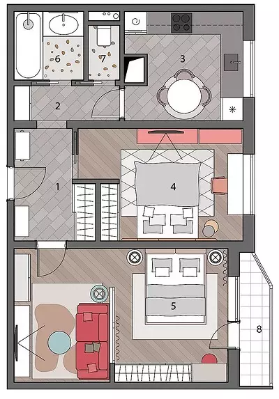 Design af funktionelle dogillers i pulveriserede nuancer 10326_10