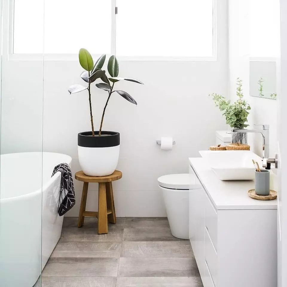 Kako urediti kopalnico v skandinavskem slogu: 8 preprostih korakov 10358_18