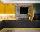 칼리닌그라드의 아파트 : 노란색 악센트가있는 회색 트럭 10415_5