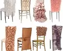 Dėklas ant kėdės su savo rankomis: pasirinkite medžiagą, trupinius ir siūti 10453_99