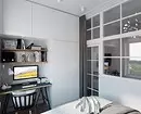 Apartment minimalistiku abjad tas-silġ fuq il-Waterfront tax-Xmara Moska 10454_7