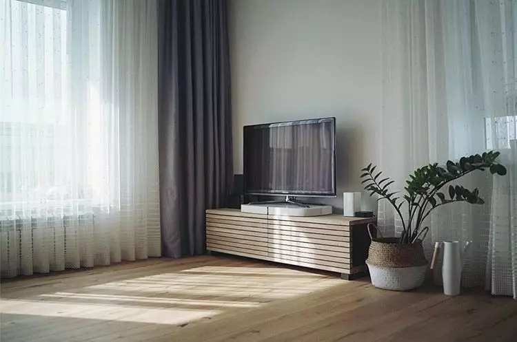 Vægge under et tv i en moderne stil: Vælg den bedste model for interiøret 10461_31