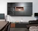 Walls under a TV in a modern style: choose the best model for the interior 10461_54