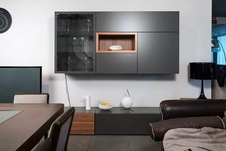 Vægge under et tv i en moderne stil: Vælg den bedste model for interiøret 10461_56