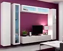 Vægge under et tv i en moderne stil: Vælg den bedste model for interiøret 10461_63
