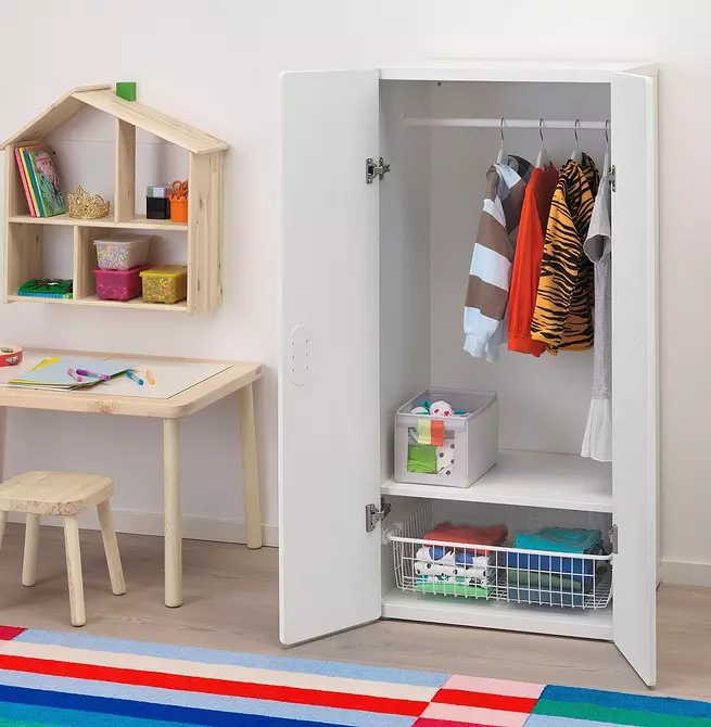 Kabinet Bayi Ikea: Cara milih sing cocog lan lebokake ing njero interior 10474_20