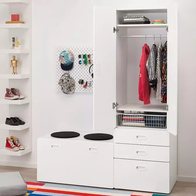 Kabinet Bayi Ikea: Cara milih sing cocog lan lebokake ing njero interior 10474_32