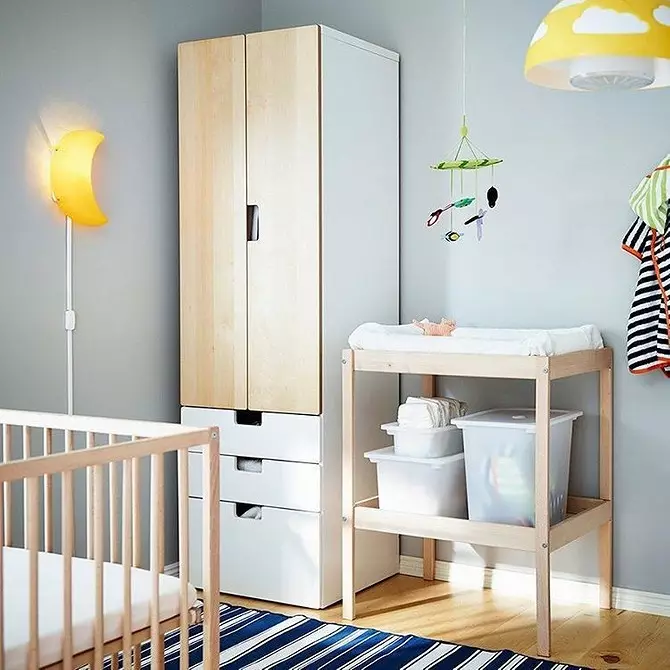 Kabinete për fëmijë Ikea: Si të zgjidhni të përsosur dhe të hyni në brendësi 10474_5