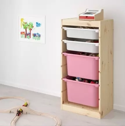 Baby Cabinets IKEA: Kuidas valida täiuslik ja sisestage see interjööri 10474_54