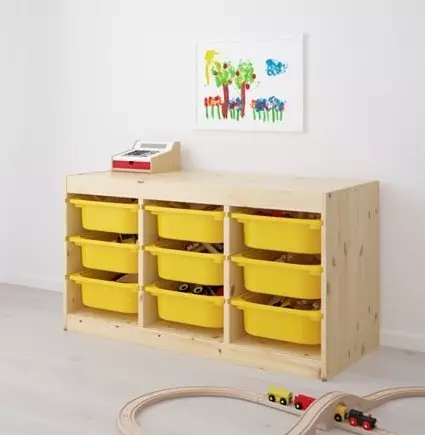 Baby Cabinets IKEA: Төгс төгөлдөр хүмүүсийг хэрхэн сонгох, интерьер дээр яаж нэвтрэх вэ 10474_59