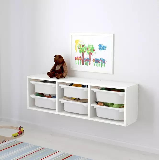 Babykasten IKEA: Hoe u de perfecte kiest en in het interieur betreedt 10474_77