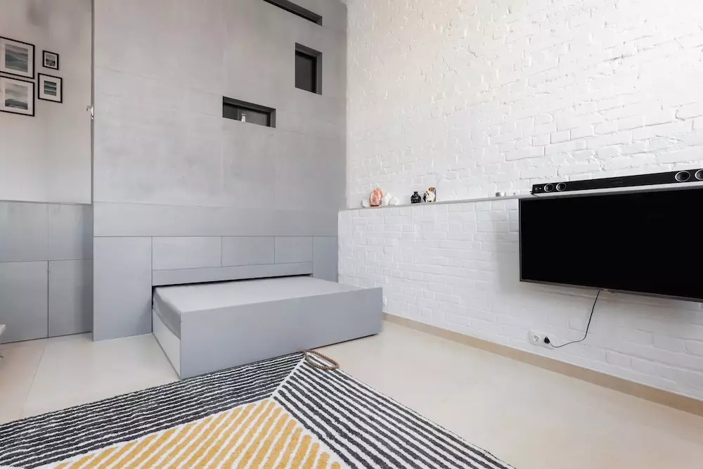 Tverdə kiçik staliny-dən iki səviyyəli loft 10496_31