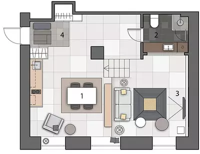 Two-Level Loft od malého staliny v Tver 10496_46