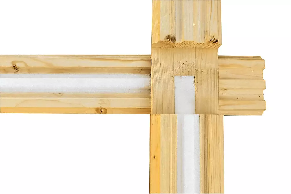 Tipos de barras de madera con aislamiento térmico mejorado. 10497_10