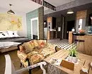 Deseño de sala de estar: consellos para o arranxo do espazo moderno e cómodo 10515_134