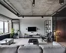 Sufit stylu loftu: Najlepsze materiały, poprawny wystrój, opcje projektowania dla różnych pomieszczeń 10529_35