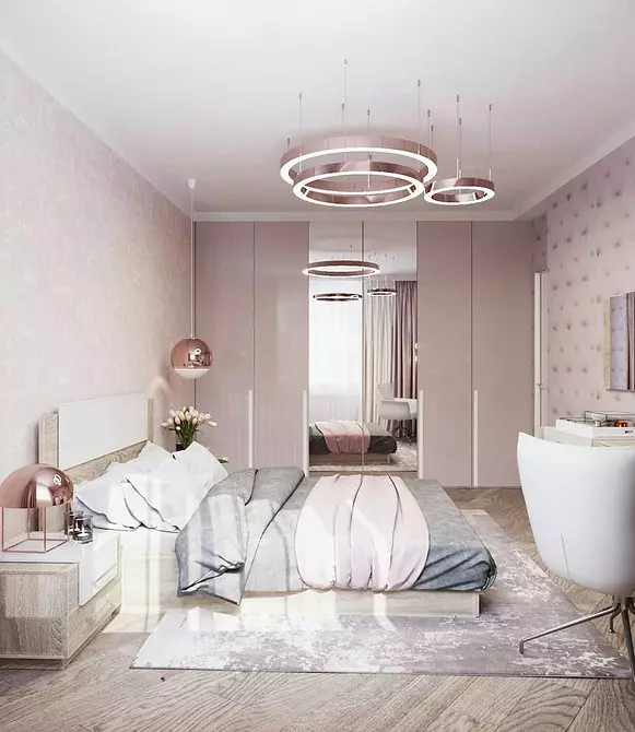 Pink color in the interior: 10 gentle and bright combinations, as well as useful tips 10542_16