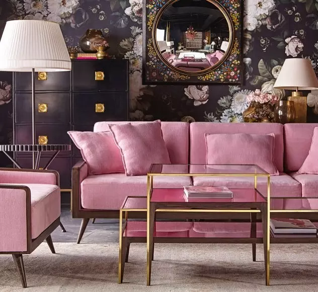 Pink color in the interior: 10 gentle and bright combinations, as well as useful tips 10542_27