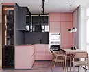 Pink color in the interior: 10 gentle and bright combinations, as well as useful tips 10542_32