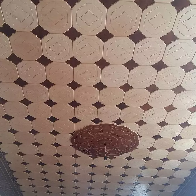 Wooden ceiling sa apartment: Ano ang dapat gawin at kung paano i-install ang iyong sarili 10566_20