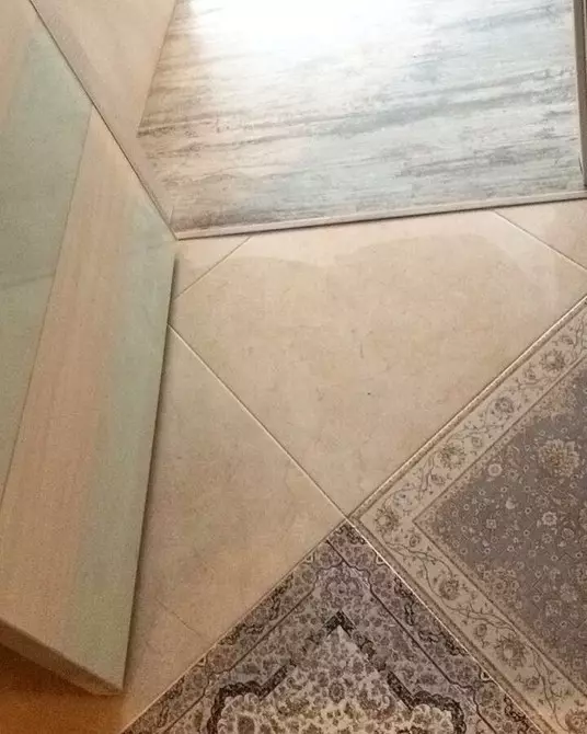 Laminate ug Tile Jack: 7 nga bersyon sa pasundayag ug mga bahin sa trabaho 10573_73