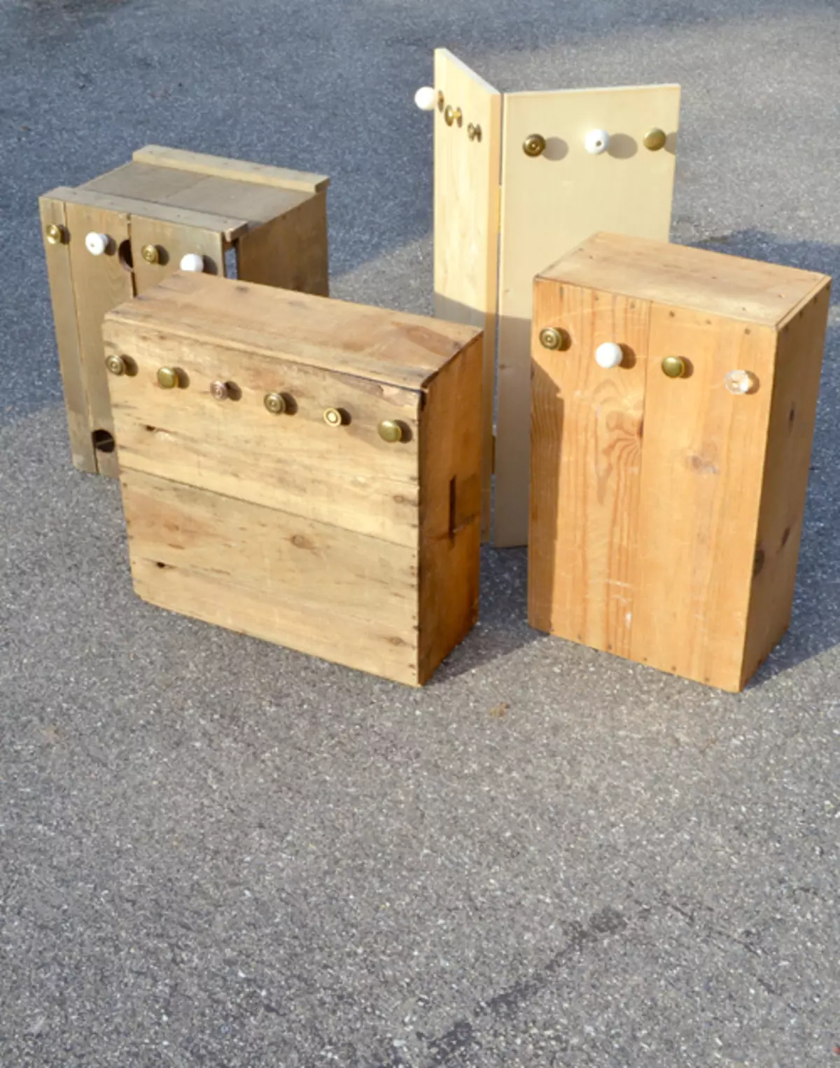 Система за съхранение на декорации от кутии