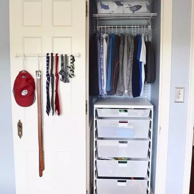 10 hacks a dhearadh le haghaidh seomra beag wardrobe 10589_55