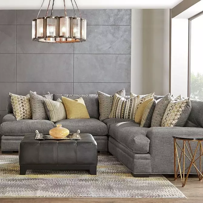 Gray in the interior: Best color combinations and 50 examples with photos 10590_97