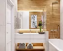 Kako Zonit kombinirana kopalnica: 6 elegantne in praktične ideje 10611_11