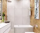 Kako Zonit kombinirana kopalnica: 6 elegantne in praktične ideje 10611_9