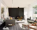 How to arrange an accent wall in the living room: 8 fresh ideas and 17 bright examples 10613_10