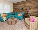 How to arrange an accent wall in the living room: 8 fresh ideas and 17 bright examples 10613_19