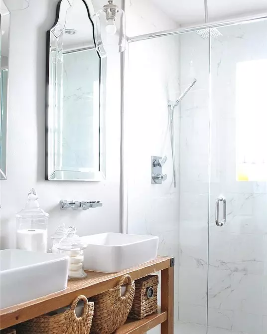 Kúpeľňa interiér v modernom štýle: 12 chýb, ktoré sú najčastejšie povolené v dizajne 10615_12