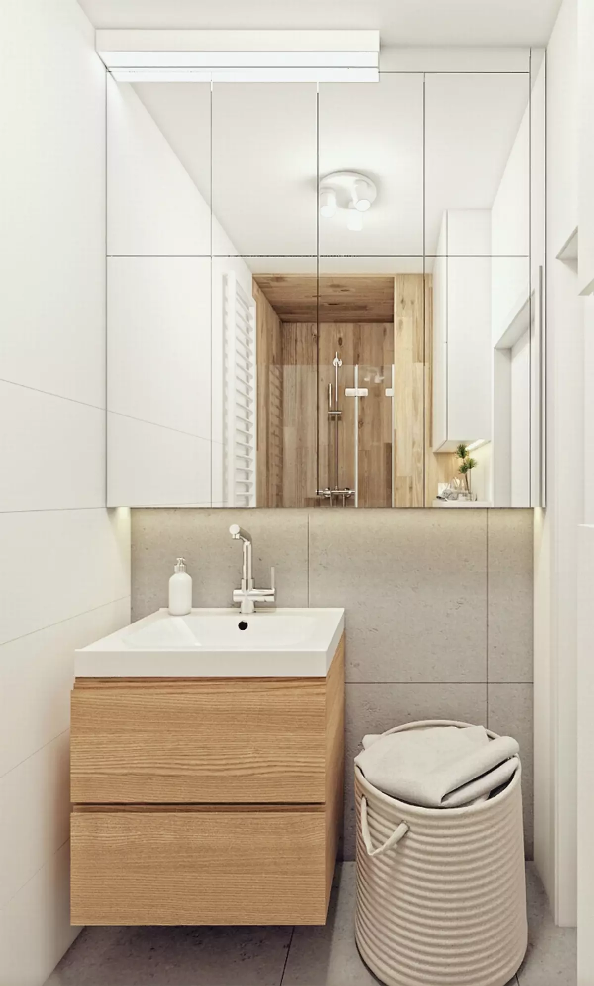 Snyggt badrum i modern stil: foto, idé